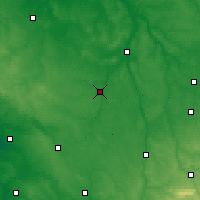 Nearby Forecast Locations - Poitiers - Carte
