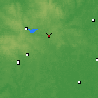 Nearby Forecast Locations - Minsk - Carte