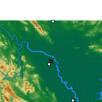 Nearby Forecast Locations - Hanoï - Carte