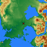 Nearby Forecast Locations - Puerto Montt - Carte