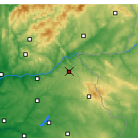 Nearby Forecast Locations - Nisa - Carte