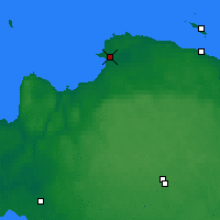 Nearby Forecast Locations - Sosnovy Bor - Carte