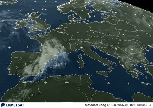 Image satellite Italie!