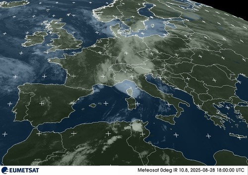 Image satellite Italie!