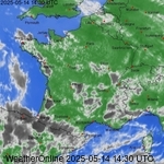 Images satellite de France