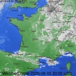 Images satellite de France