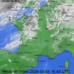 Images satellite de France