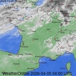 Images satellite de France