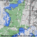 Images satellite de France