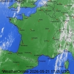Images satellite de France