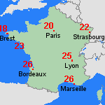 Prévisions jeu, 15.05. France